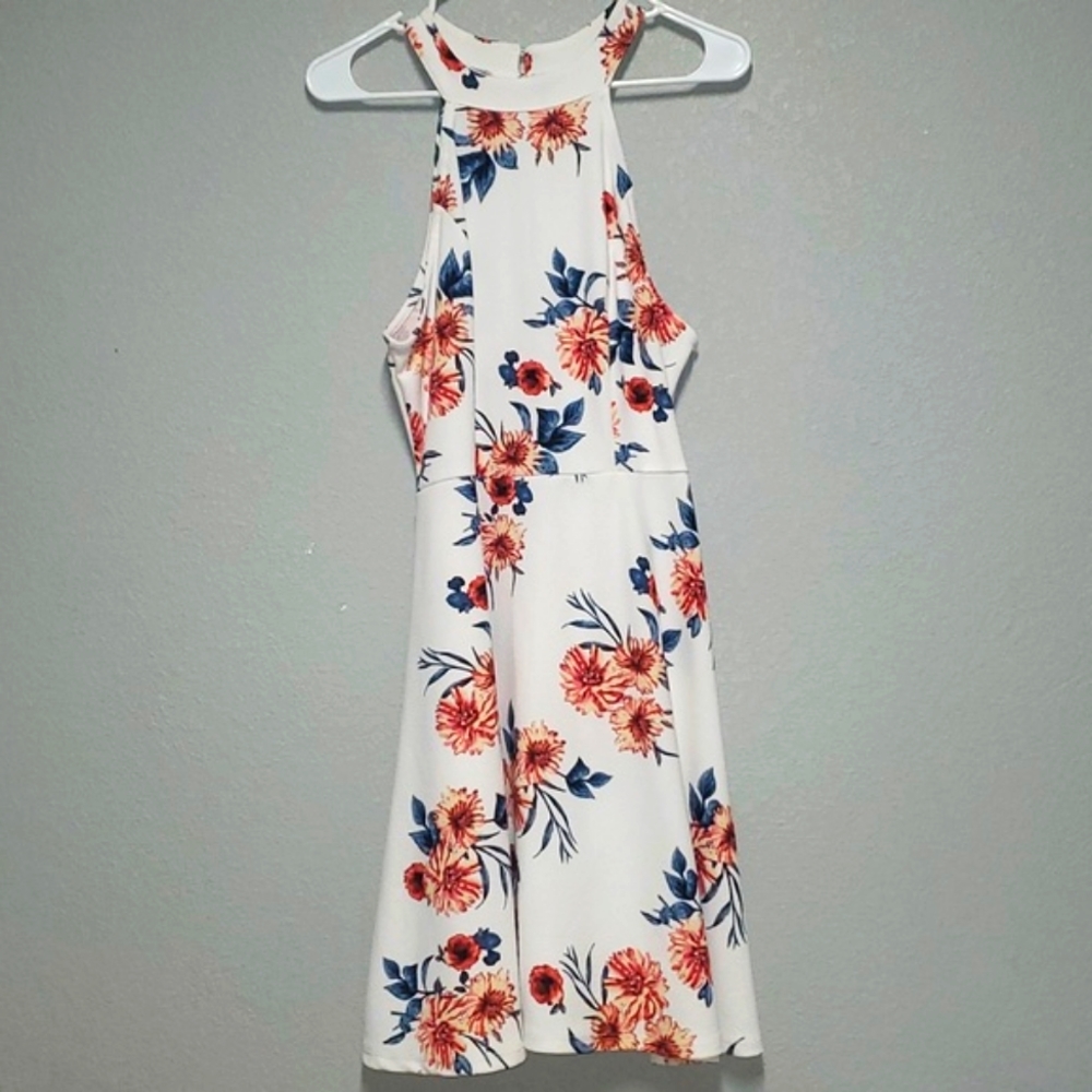 No Boundaries Floral Dress